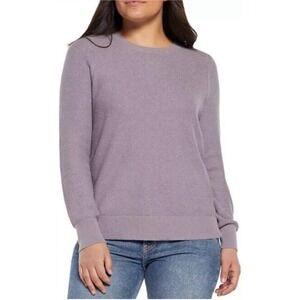 GAP Textured Knit Pullover Sweater Casual Everyday Light‎ Purple Top XS NWT